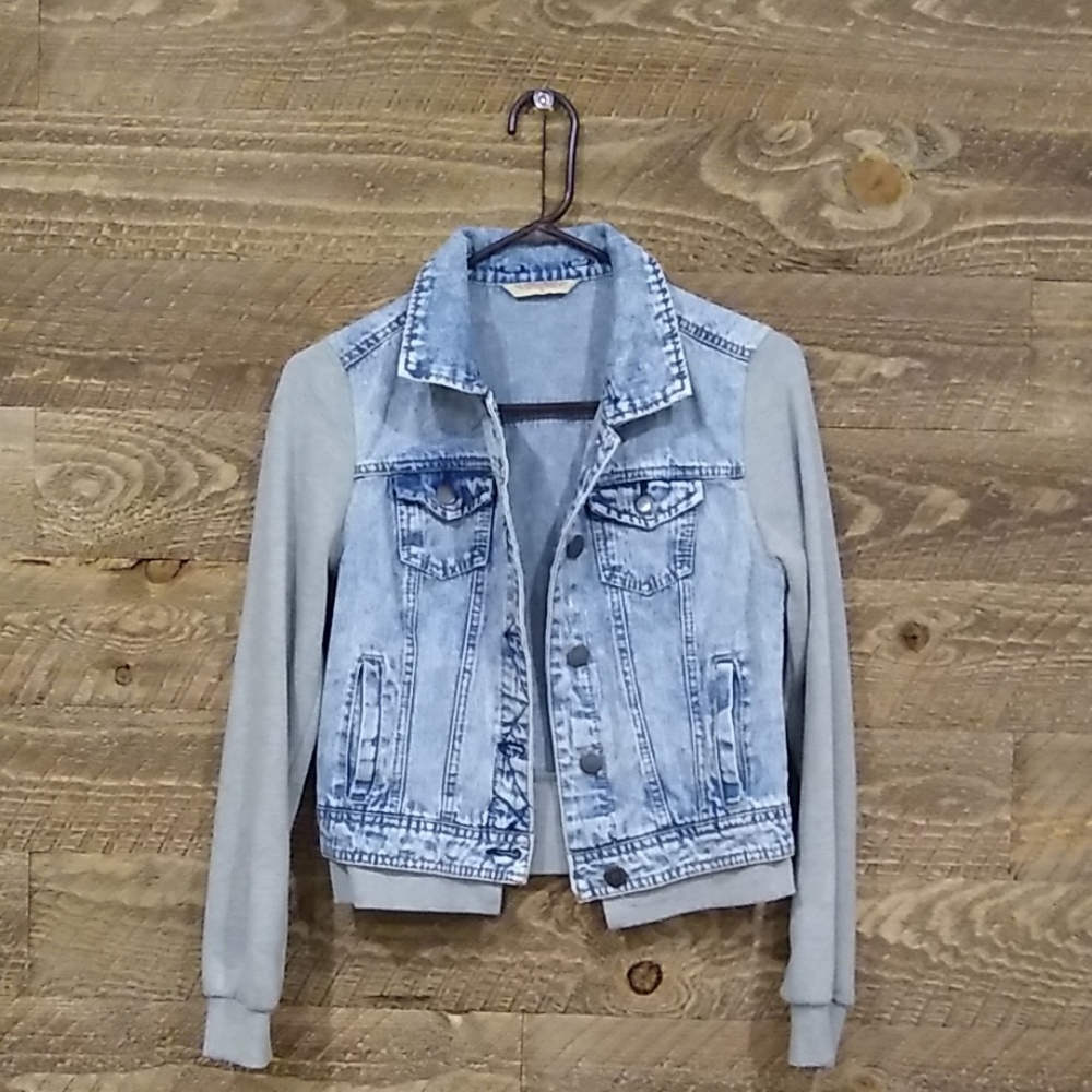 Distressed Jean Jacket